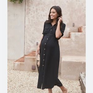 Legoe Heritage Lover Shirtdress Maternity size 0, Black
